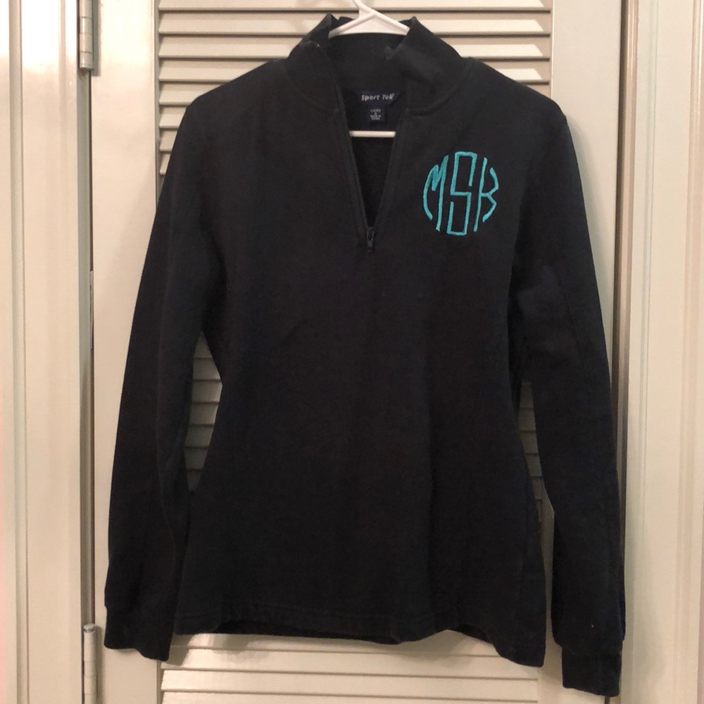 Monogrammed Pullover